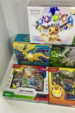 TCG Lot Sealed Pokemon PC ETB Ascended Heros, Perfect Order /ETB DG Prismatic NM - Image 3