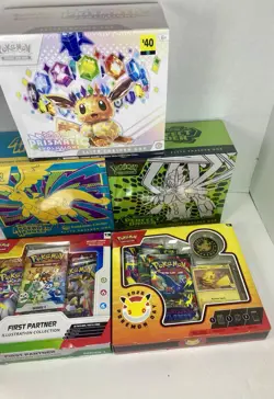 TCG Lot Sealed Pokemon PC ETB Ascended Heros, Perfect Order /ETB DG Prismatic NM - Image 4