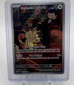 Team Rockets Meowth - 203/182 - Destined Rivals - Pokemon TCG - Image 3