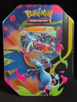 Pokemon - MEGA CHARIZARD X EX & MEGA CHARIZARD Y EX Sealed Tins - FREE SHIPPING! - Image 2
