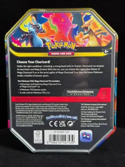 Pokemon - MEGA CHARIZARD X EX & MEGA CHARIZARD Y EX Sealed Tins - FREE SHIPPING! - Image 5
