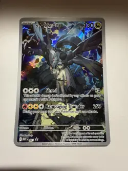 Pokemon TCG N’s Zekrom #031 Black Star Promo Full Art Ascended Heroes - NM - Image 1