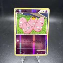 Pokemon Exeggcute Heartgold & Soulsilver 63/123 Reverse Holo Common 2010 NM -j - Image 1