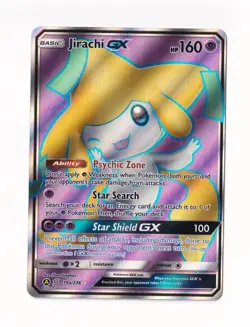 Pokemon Sun & Moon Unified Minds #79a/236 Jirachi GX - Image 1