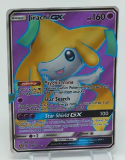 Pokemon Sun & Moon Unified Minds #79a/236 Jirachi GX - Image 3