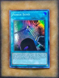 Yugioh Power Bond OP17-EN004 Super Rare NM - Image 1