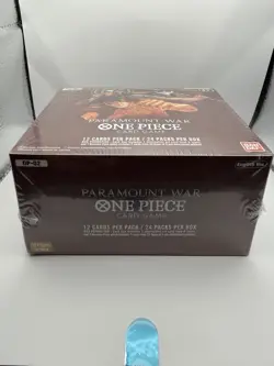 One Piece Paramount War OP-02 Booster Box Sealed - English - Image 2