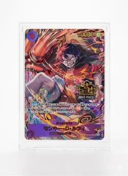 Monkey D. Luffy ONE PIECE Japanese OP09-119 3rd ANNIVERSARY - NM - Image 1