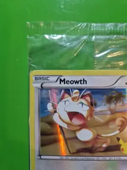 Meowth 53/83 Pokemon TCG Generations 20th Anniversary Stamp Promo Sealed Rare - Image 2