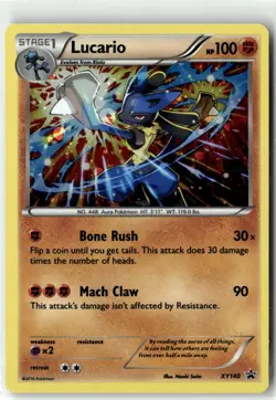 Lucario Promo XY Promos XY140 NM - Image 1