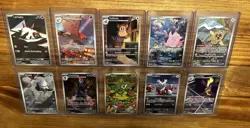 Various Set Illustration Rare Lot Pokemon Cards - Image 1