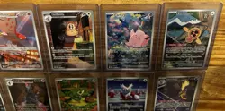 Various Set Illustration Rare Lot Pokemon Cards - Image 3