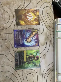 Riftbound cards, 143 normal cards, 12 lands, 9 Buff, 19 Runes, 18 Foil,20 champs - Image 5