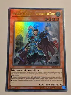 Ancient Warriors - Virtuous Liu Xuan●YUGIOH●IGAS●ULTRA RARE●SPANISH●2020●MORALES - Image 1