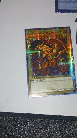 Konami Yu-Gi-Oh! 25th Anniversary Divine-Beast Holo Card Set Obelisk Ra Slifer - Image 3