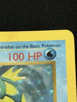 1999 Pokemon Shadowless Gyarados Holo 6/102 Base Set WOTC Card VG / LP 🔥📈 - Image 5