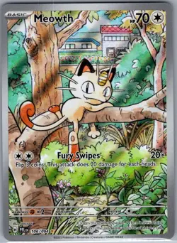 Meowth 106/094 ME02: Phantasmal Flames - Pokemon Card - NM - Image 1