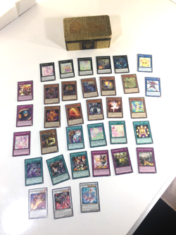 Lot of Yugioh Cards Shonen Jump Yu Gi Oh TCG Empty Tin 35 Cards Trading Card - Image 1