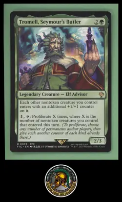 Commander: FINAL FANTASY #73 Tromell, Seymour's Butler - Image 1