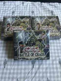 Yu-Gi-Oh Battle Of Chaos Booster Box 1st Edition English 24 Packs Sealed Yugioh - Image 1