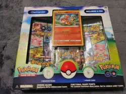 OPENED-Pokemon GO Charmander Pin Collection Box - Image 1