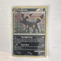 Pokemon Umbreon Deck Exclusives Rare 010/090 Regular 2010 90 HP Moonlight Fang - Image 1