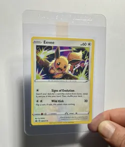 Eevee SWSH118 (NM) Cosmos Holo Sword & Shield: Black Star Promo 2021 Pokemon TCG - Image 3