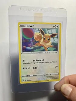Eevee SWSH212 (LP) Cosmos Holo Sword & Shield: Black Star Promo 2022 Pokemon - Image 3