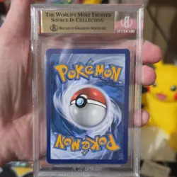 Pokemon Mew VMAX 114/264 Fusion Strike Ultra Rare Holo Beckett BGS 10 - Image 3
