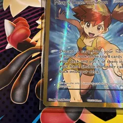 Pokemon Misty’s Determination Full Art 2016 108/108 XY Evolutions English - Image 3
