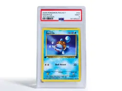 POKEMON * PSA 9 * SQUIRTLE - 1ST EDITION NON HOLO GRADED 2000 MINT #68 68/82 - Image 1