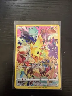 Pokemon Pikachu 160/159 Crown Zenith Secret Rare Full Art Holo 70 HP 2023 - Image 2