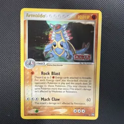 Pokemon-Armaldo-EX Power Keepers-3/108-Reverse Holo- STAMPED - Image 1