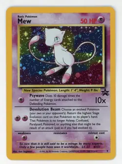 Mew Holo - Pokemon 2000 Wotc Promo #9 MINT - Image 1