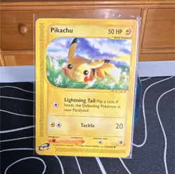 Pokemon TCG Pikachu Expedition Base Set 124/165 Common Basic 50 HP English 2002 - Image 1