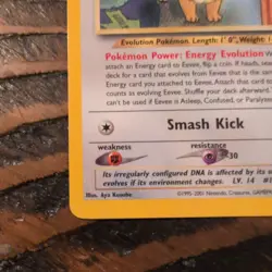 2001 Eevee 38/75 - Neo Discovery - Pokemon TCG NM - Image 2