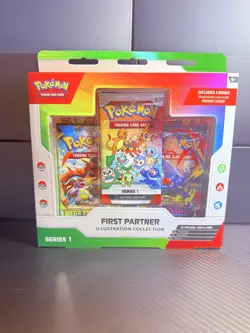 Pokemon TCG First Partner Illustration Collection Series 1 Sealed - Image 1