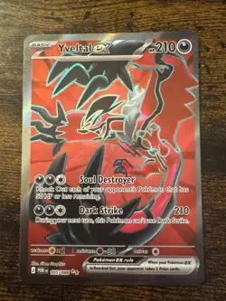 Pokemon TCG Perfect Order English Yveltal EX 105/088 Ultra Rare Full Art 🌟🌟 - Image 1
