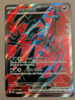 Yveltal ex 105/088 - Full Art Ultra Rare - Pokemon TCG: Perfect Order - NM - Image 1