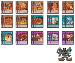 Yugioh! Volcanic Rimfire Blaze Accelerator Scattershot Shell Deck LD10 1st Ed NM - Image 1