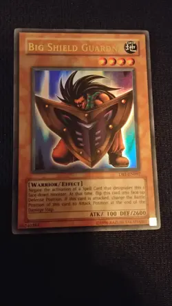 Yugioh / Big Shield Gardna / DB1 / Ultra rare / Light-played / EN-097 - Image 1