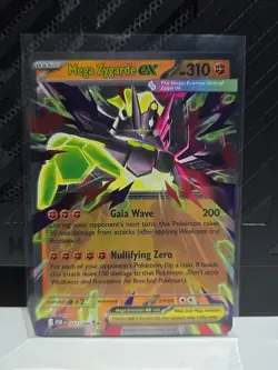 Mega Zygarde ex 047/088 Ultra Rare Perfect Order NM/M Pokemon Card - Image 1