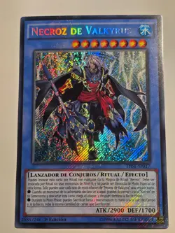 Nekroz of Valkyrus●YUGIOH●THSF●SECRET RARE●SPANISH●1st ED●2015●MORALES - Image 1