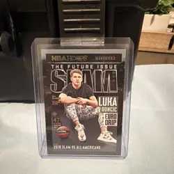 2020-2021 Panini NBA Hoops GOLD Winter Luka Doncic Slam Card - Image 1