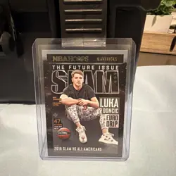 2020-2021 Panini NBA Hoops GOLD Winter Luka Doncic Slam Card - Image 2