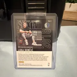 2020-2021 Panini NBA Hoops GOLD Winter Luka Doncic Slam Card - Image 3