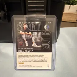 2020-2021 Panini NBA Hoops GOLD Winter Luka Doncic Slam Card - Image 4