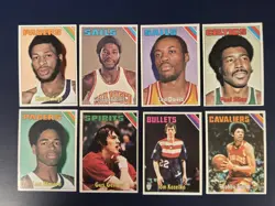 1975-76 Topps Basketball Cards Partial Complete Set Lot of 45 Diff NICE SEE PICS - Image 3