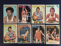 1975-76 Topps Basketball Cards Partial Complete Set Lot of 45 Diff NICE SEE PICS - Image 4