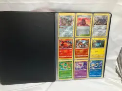 53 Assorted Pokemon Cards in Folder case - Image 1